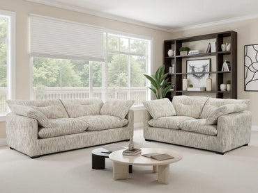 Quetta Handmade 3+2 Sofa Set In Bronze Fabric