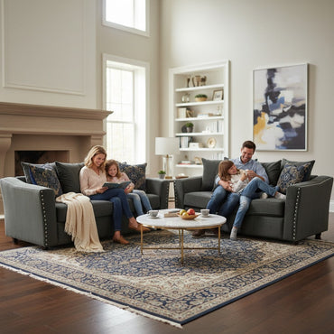Lincoln 3+2 Seater Sofa With Scatter Back Cushion In Ebony Black Velvet Fabric