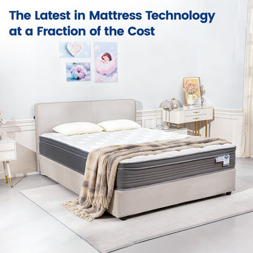 10-inch Memory Foam Pocketed Springs Mattress