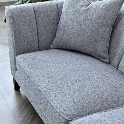 Cooper 3 Seater Dolphin Boucle Fabric Sofa