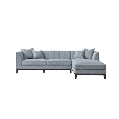 Cooper 3 Seater Dolphin Boucle Fabric Right Hand Corner Sofa