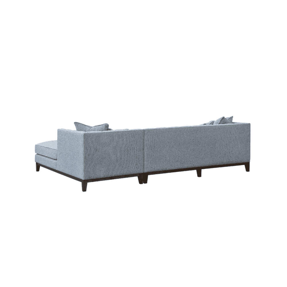 Cooper 3 Seater Dolphin Boucle Fabric Right Hand Corner Sofa