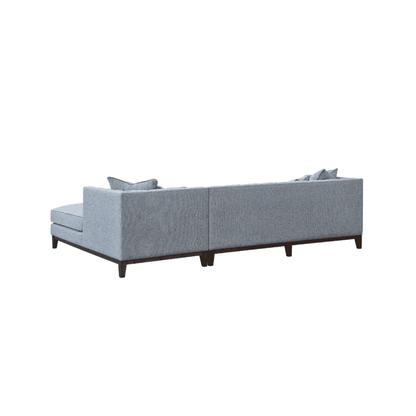 Cooper 3 Seater Dolphin Boucle Fabric Right Hand Corner Sofa