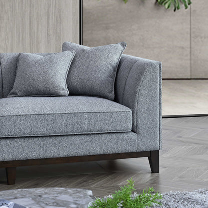 Cooper 3 Seater Dolphin Boucle Fabric Left Hand Corner Sofa