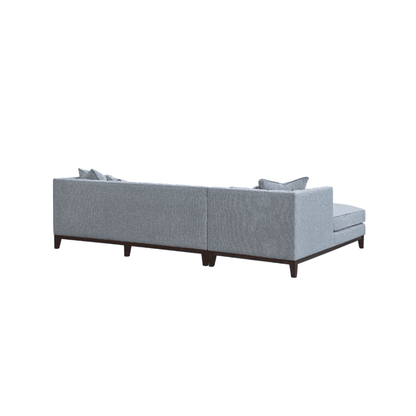 Cooper 3 Seater Dolphin Boucle Fabric Left Hand Corner Sofa