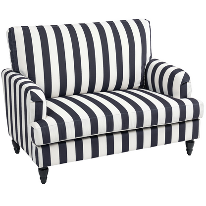 Aurora Accent Chair with Stripe, Armchair for Living Room