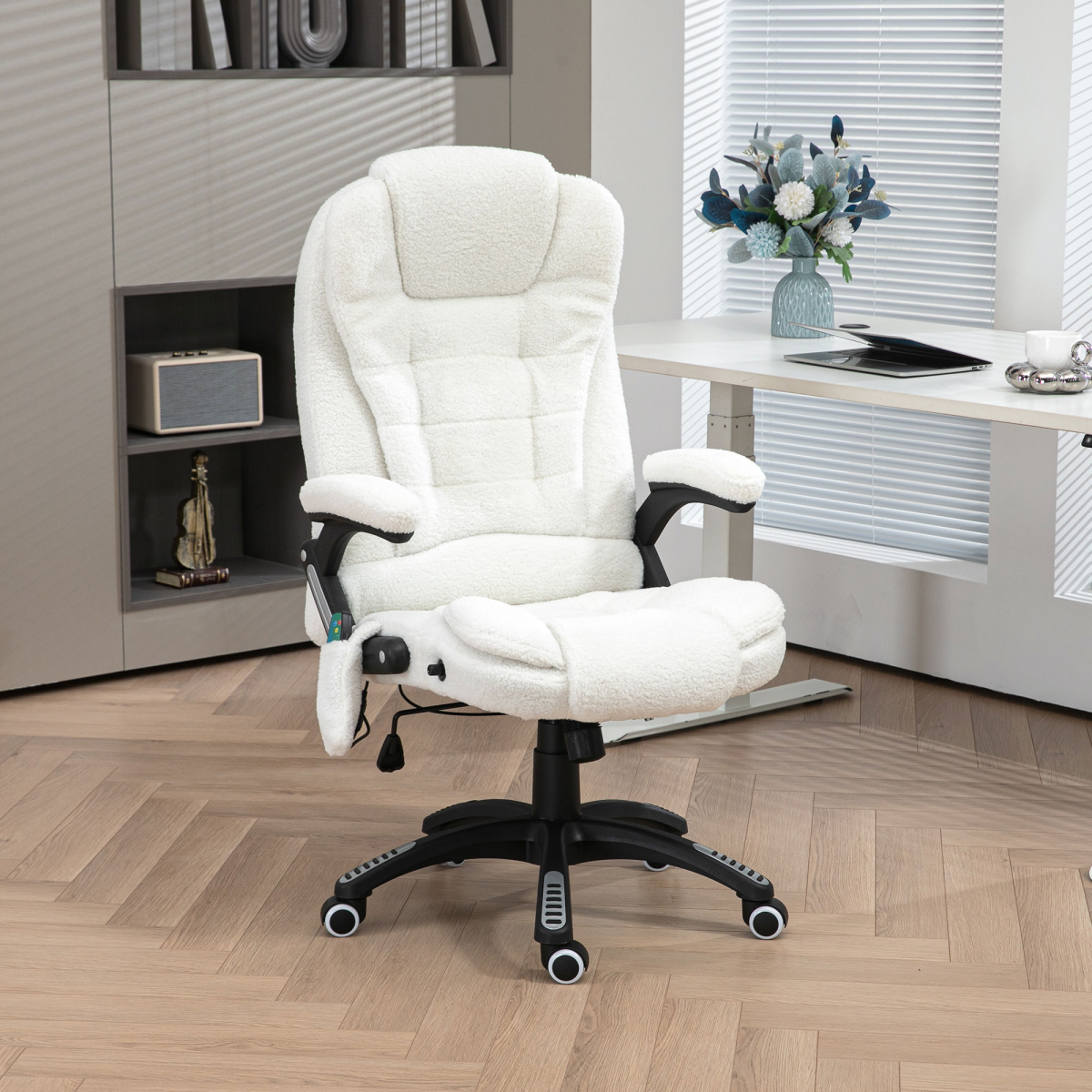 Luna Office Chair w/ Heating Massage Points Relaxing Reclining