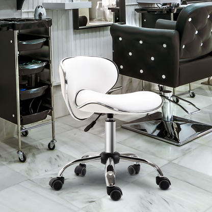 Aurora Office Chair Beauty Salon Rolling Technician Stool Chair