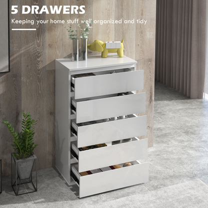 Aurora Bedroom Chest of Drawers, 4 Drawers Dresser, Drawer Unit