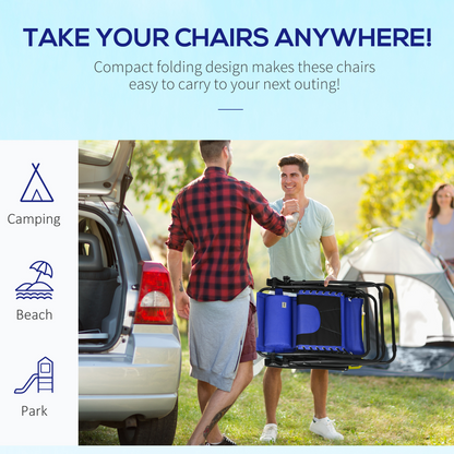 Esterno Zero Gravity Lounger Folding Recliner Chair w/ Cup Holder