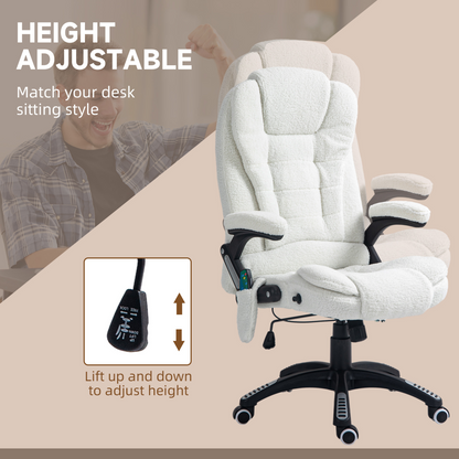 Luna Office Chair w/ Heating Massage Points Relaxing Reclining