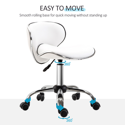 Aurora Office Chair Beauty Salon Rolling Technician Stool Chair