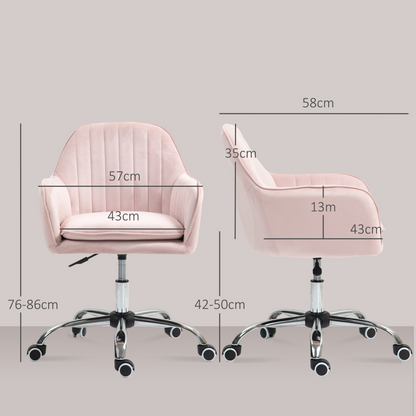 Aurora Office Chair, Swivel Desk Chair w/ Adjustable Height