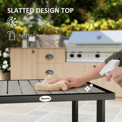 Esterno Garden Table for 4 Person with 5.4cm Parasol Hole