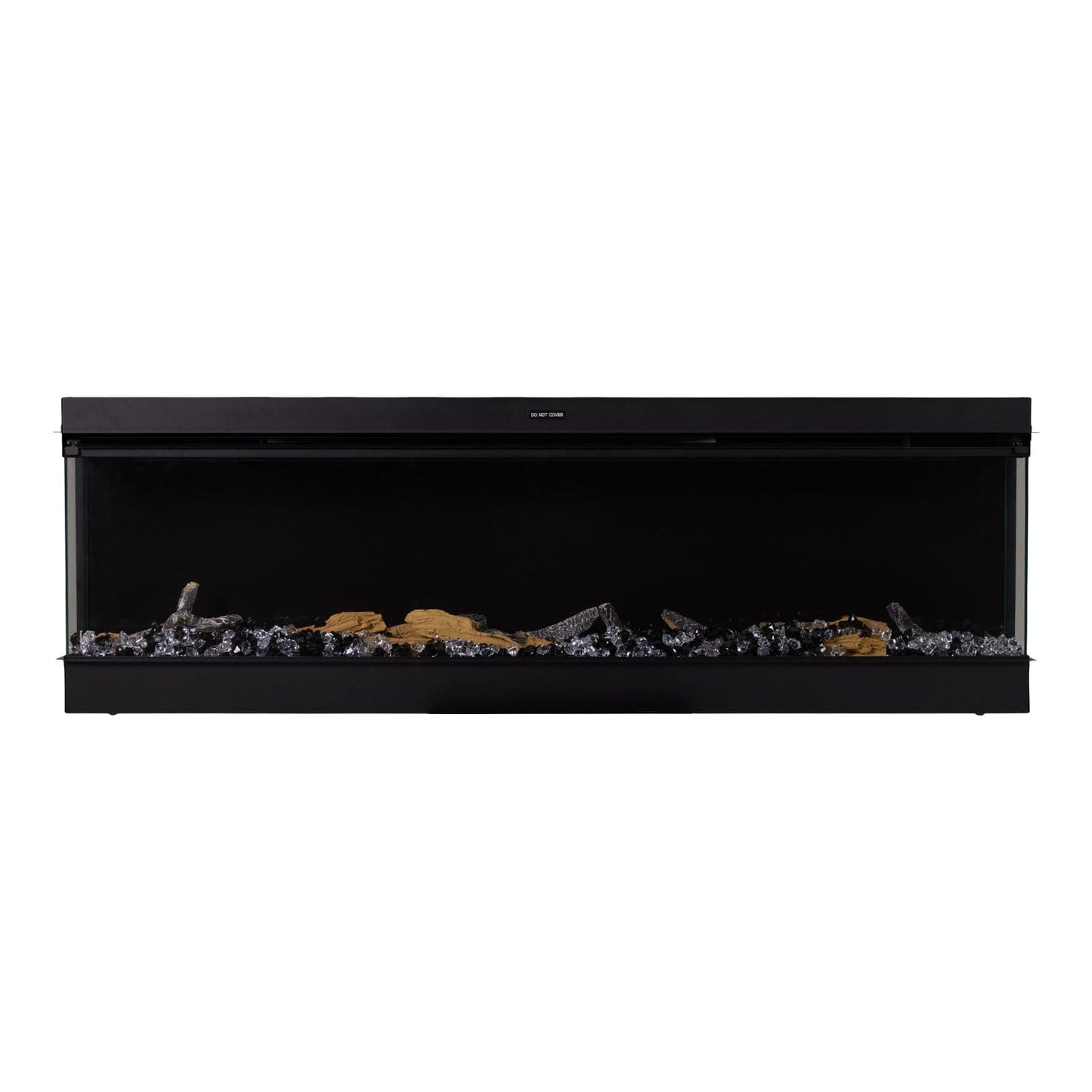 50/60/70/80inch 3-sided Electric Fireplace with Adjustable Color, Temperature and Timing, Controlled by APP