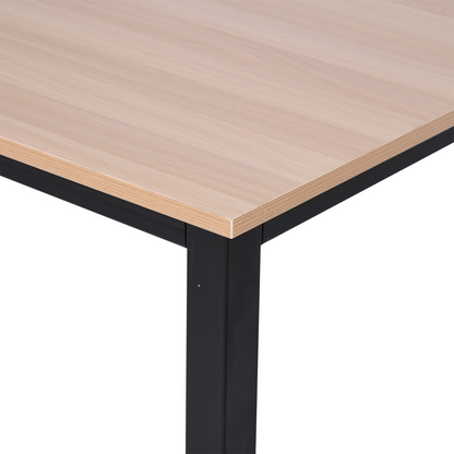 Aurora Computer Desk Dining Table Writing Table with Metal Frame