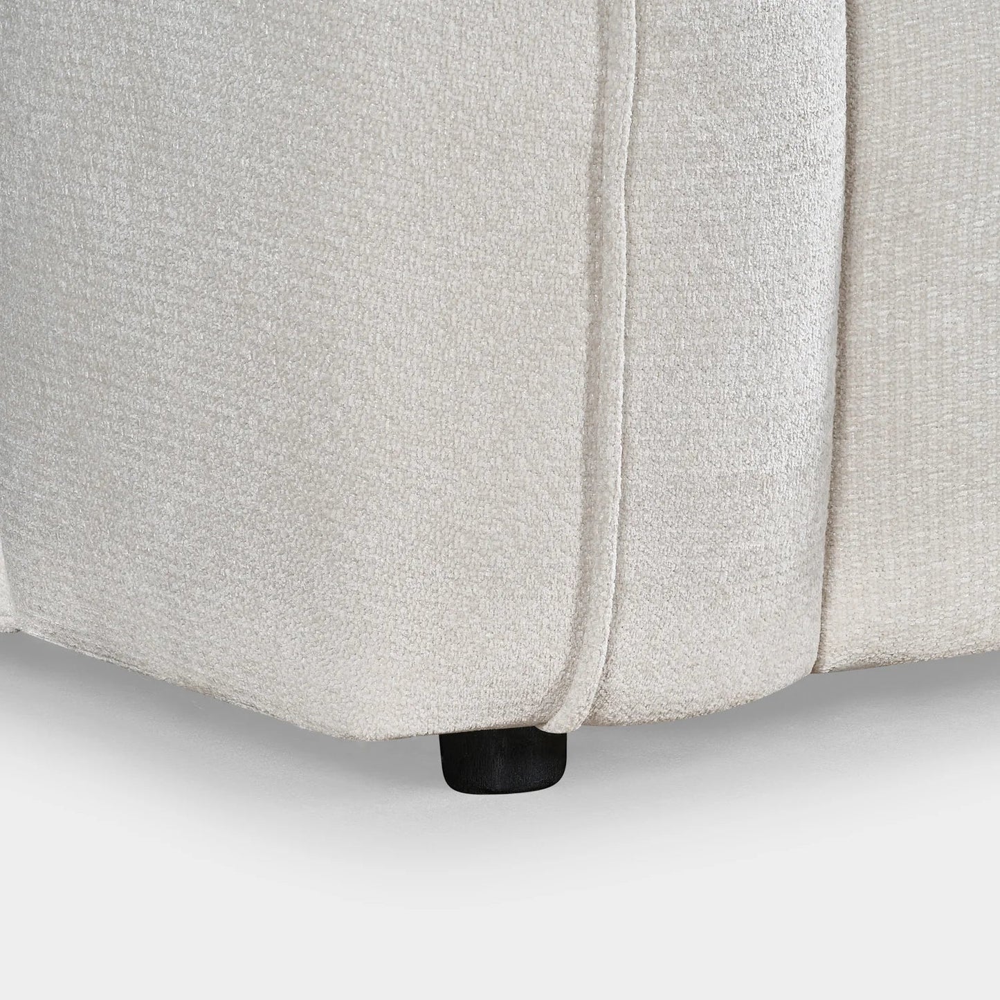 Venice Bubble Beige Boucle Fabric 3 Seater Sofa