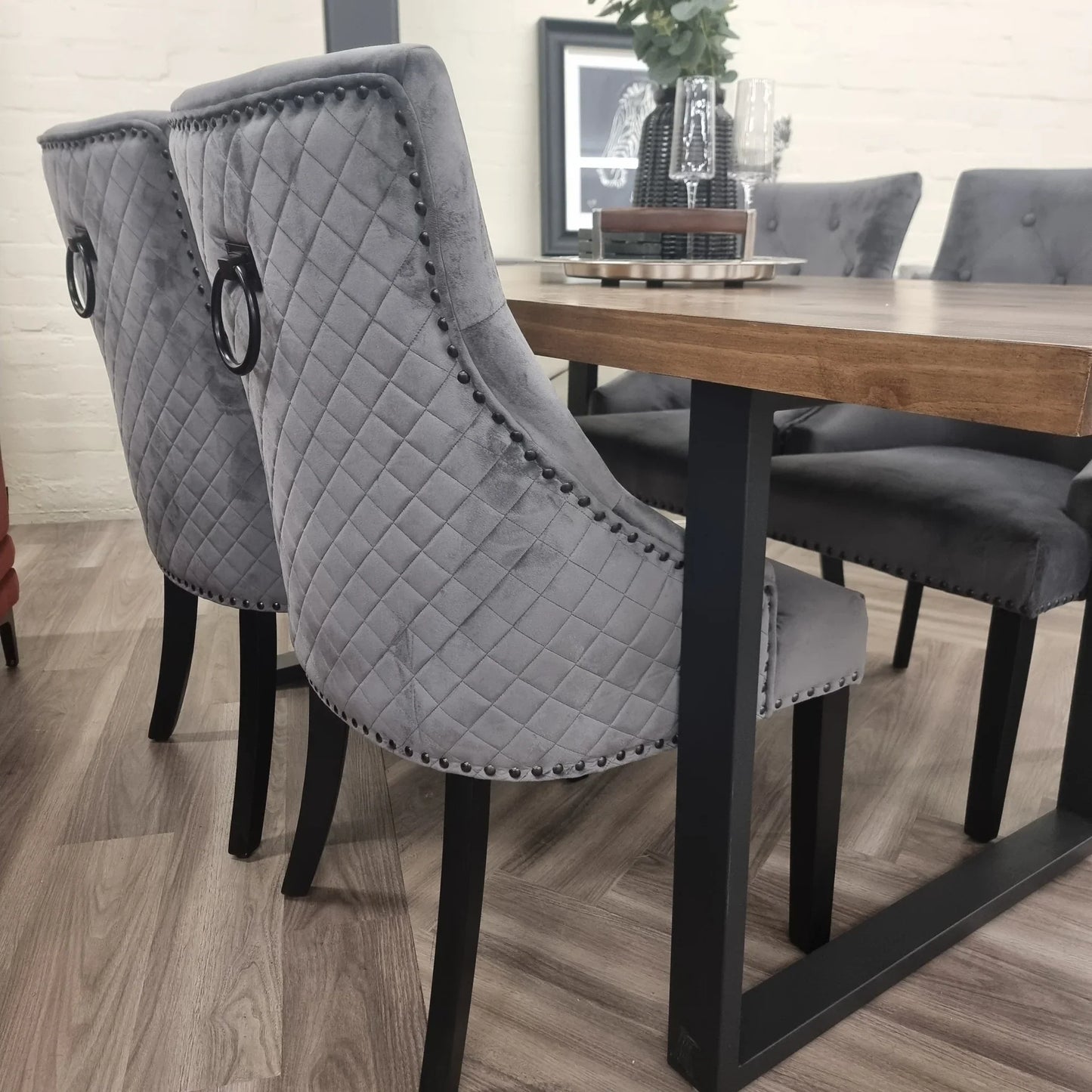 Bentley Dining Chair with Black Legs