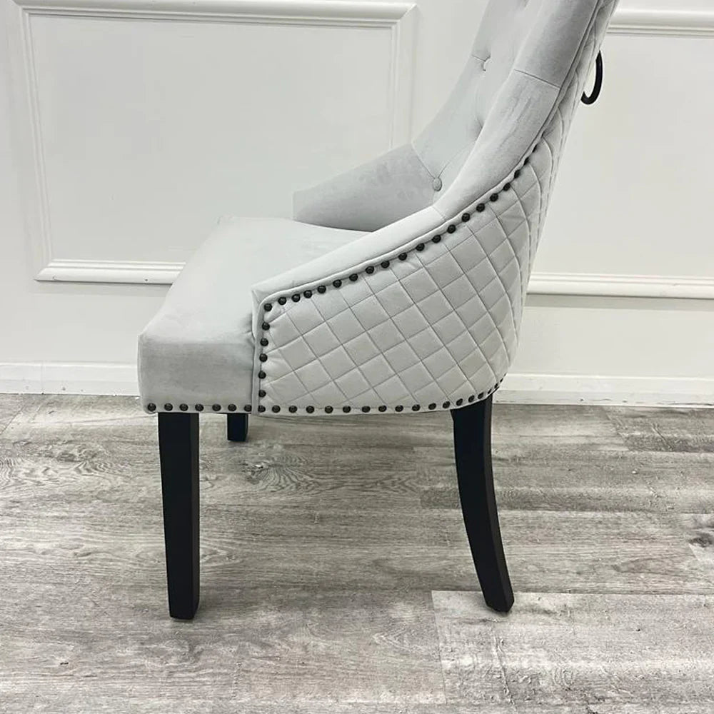 Bentley Dining Chair with Black Legs