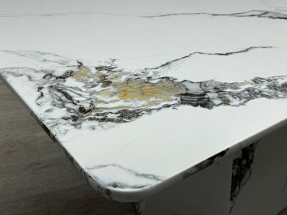 Capri 160cm Marble Effect Dining Table
