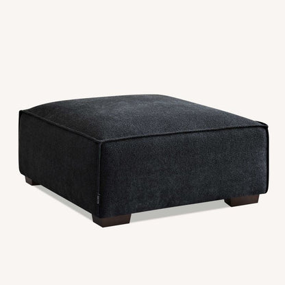 Aluxo Dakota 4 seater with Chaise in Midnight Blue Boucle