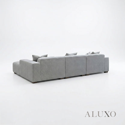 Leonard Right Hand Facing (RHF) Corner Sofa – Cloudy Grey Bouclé