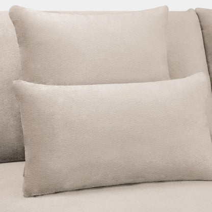 Mirabel Mocha Velvet Left Hand Facing Corner Sofa