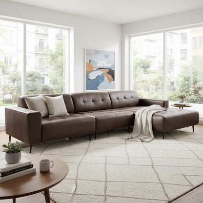 Oslo Open 3 Piece Plan Sofa In Emerald Green Velvet Fabric