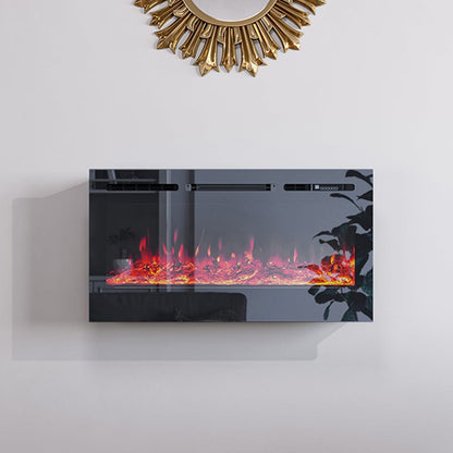 36/40/50/60 Inch 5120 BTU Wall Mounted Fireplace 12 Flame