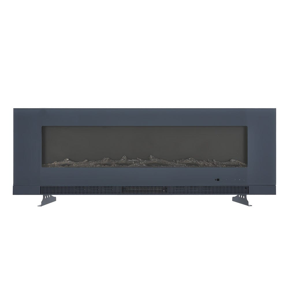 50/60 inch Electric Fireplace 5000 BTU Wall Mounted Fireplaces Heater