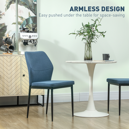 Stylish Velvet Dining Chairs - Ergonomic Support & Space-Saving Design