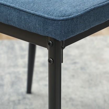 Stylish Velvet Dining Chairs - Ergonomic Support & Space-Saving Design