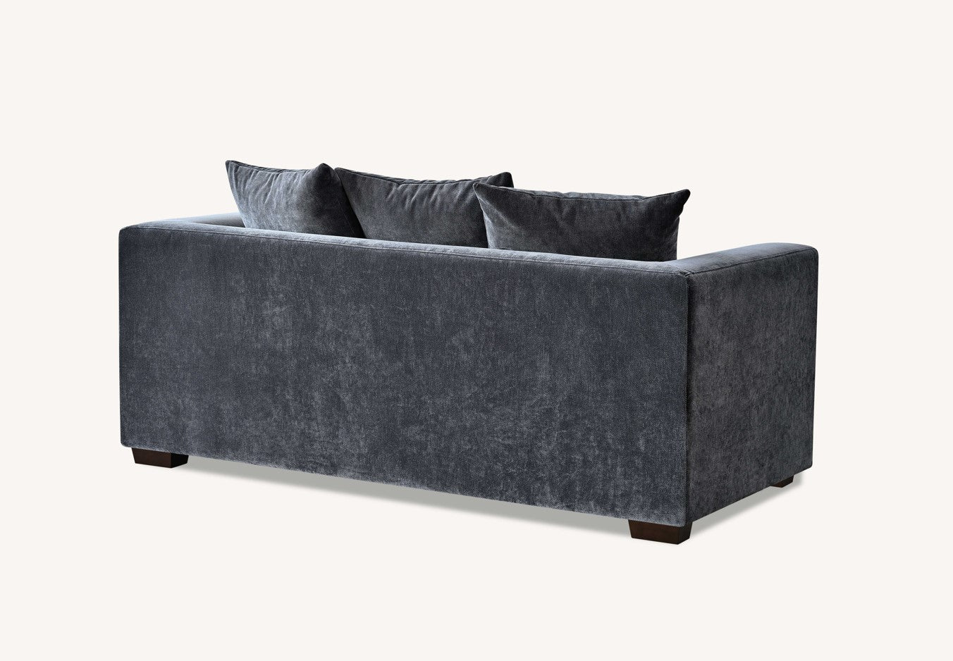 The Gracemary Steel Grey Boucle 3 + 2 Seater Premium Sofa Steel Boucle Fabric