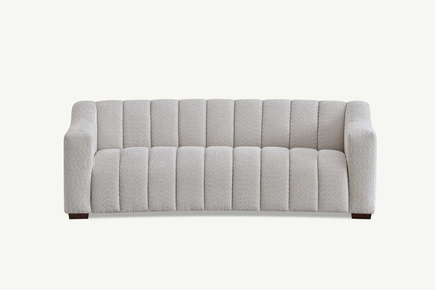 The Kelly Ivory Boucle 3 Seater Premium Sofa Ivory Boucle Fabric