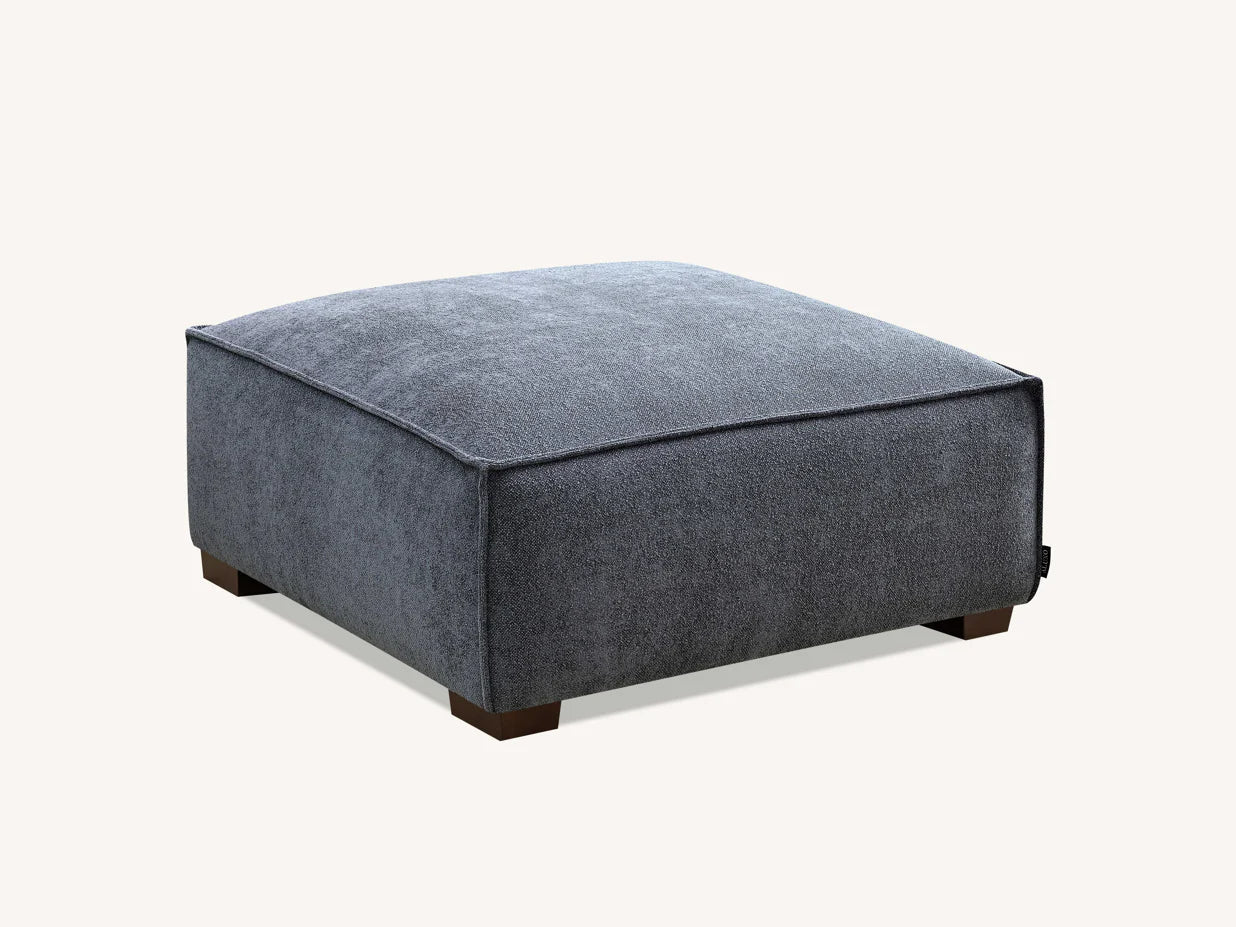 The Dakota Charcoal Grey Boucle 4 Seater With Chaise Premium Sofa Charcoal Boucle Fabric