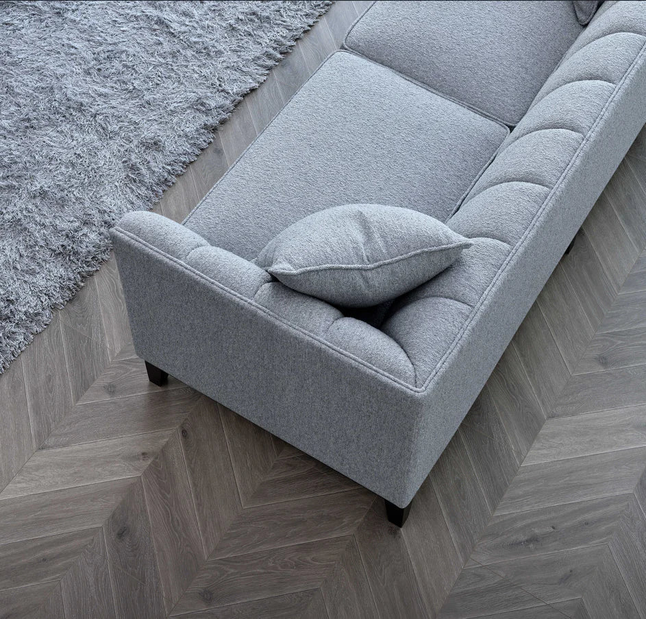 The Cooper Dolphin Boucle 3 Seater Premium Sofa Dolphin Boucle Fabric