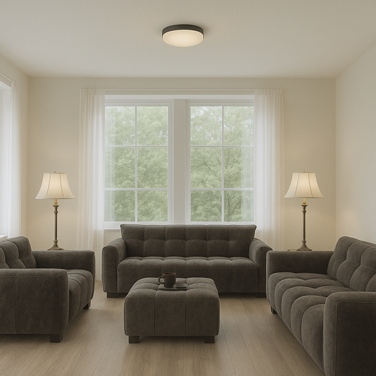 Harlem Steel Boucle Velvet Premium Sofa Set