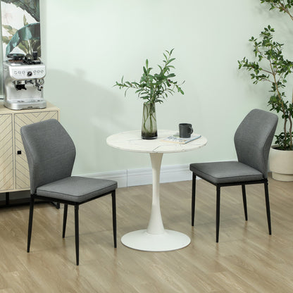Stylish Velvet Dining Chairs - Ergonomic Support & Space-Saving Design