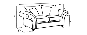 Chesterfield Grey Velvet Fullback 2 Seater Sofa