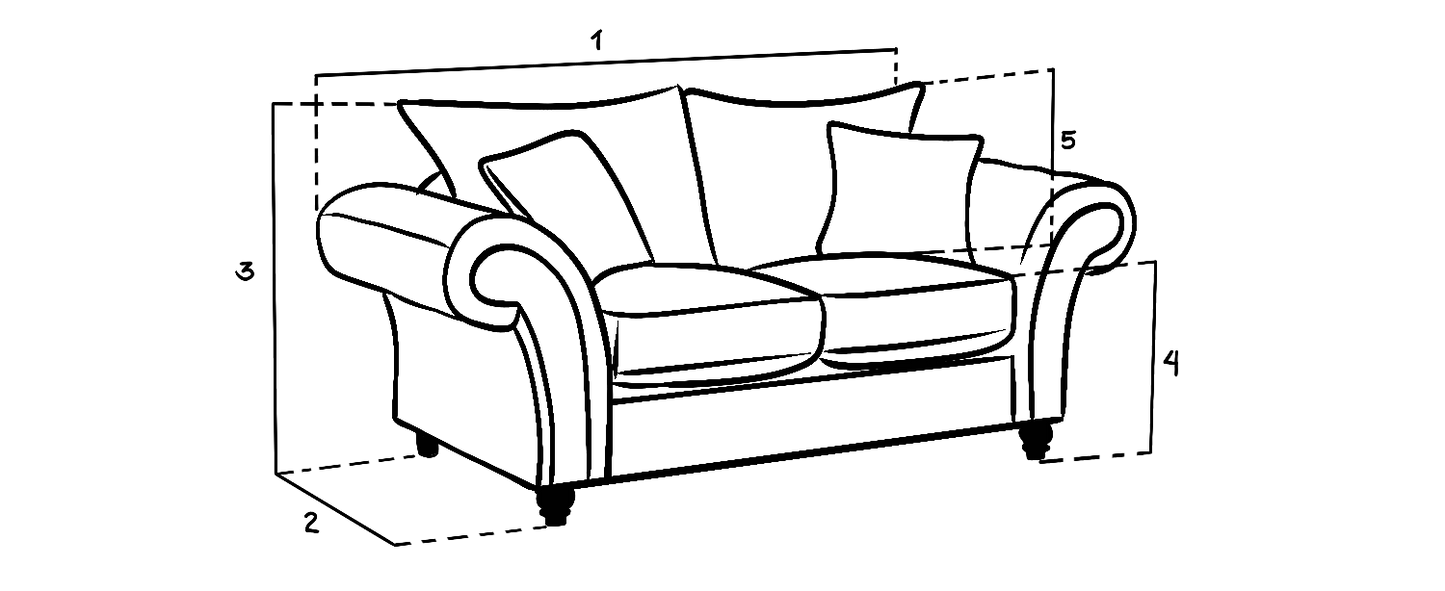 Chesterfield Stone Velvet Fullback 2 Seater Sofa