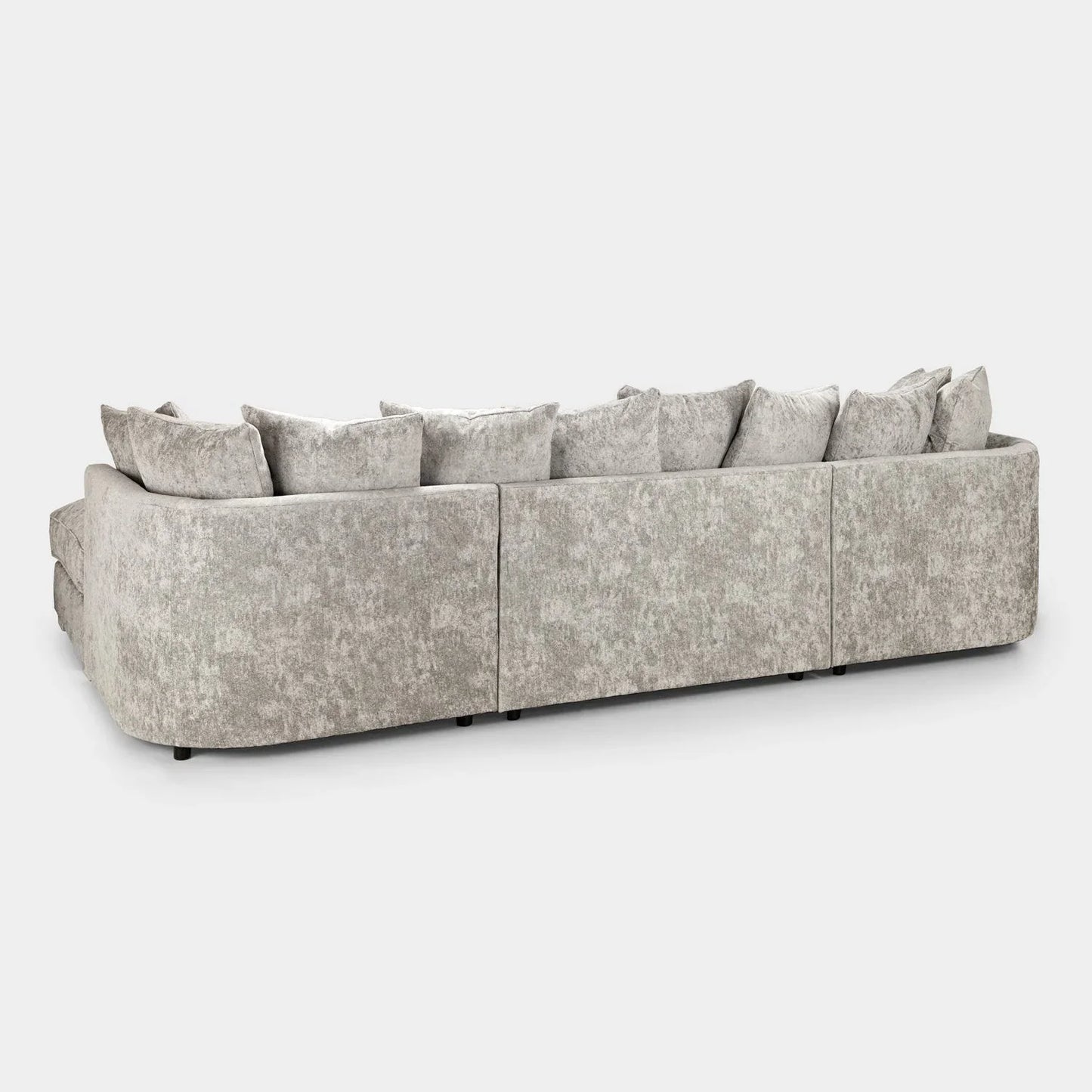 Bishop Scatterback Sofa Truffle Fabric U Shape Corner Sofa