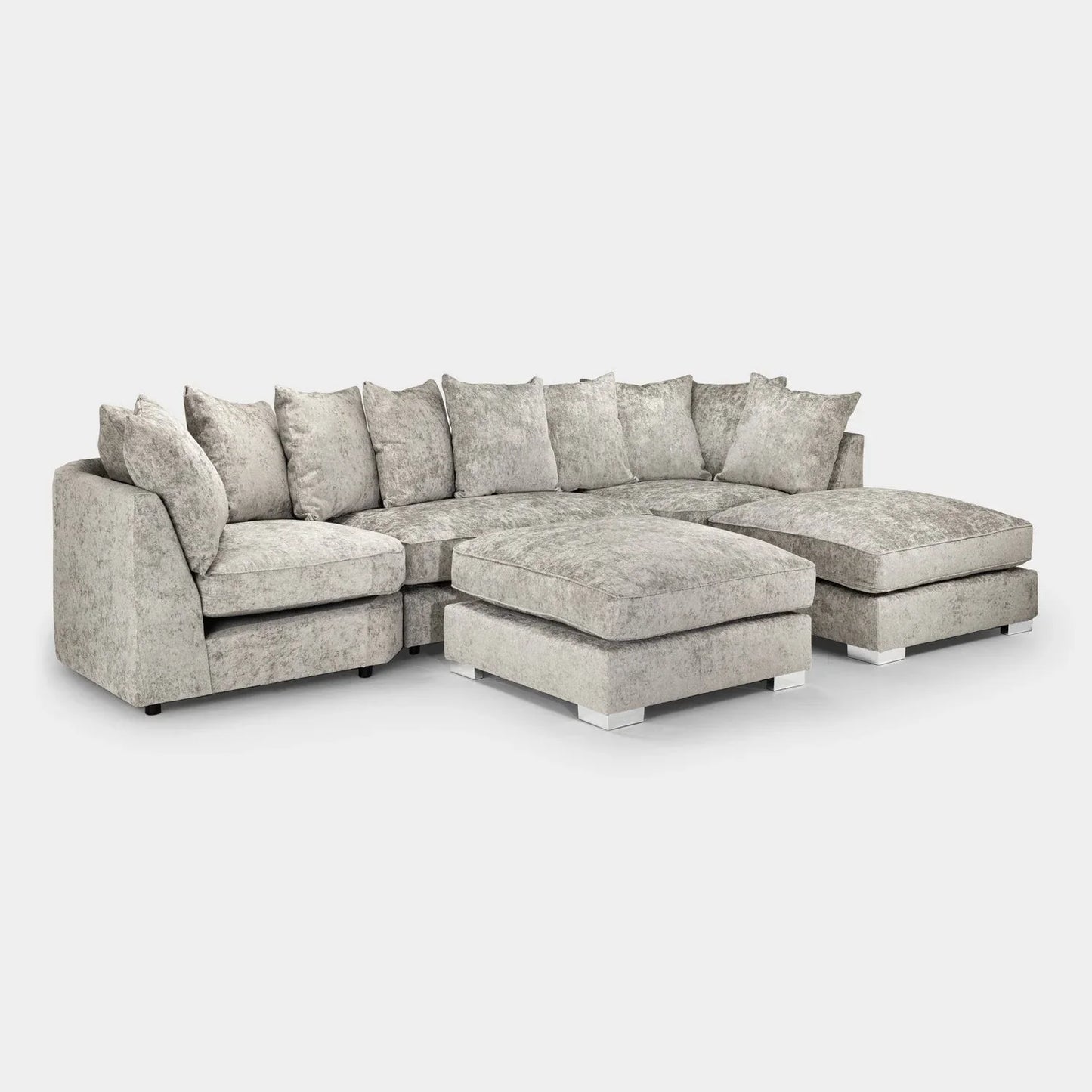 Bishopton Scatterback Sofa Truffle U Shape Corner
