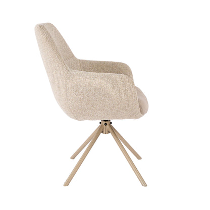 Rimini Tweed Natural Dining Chair
