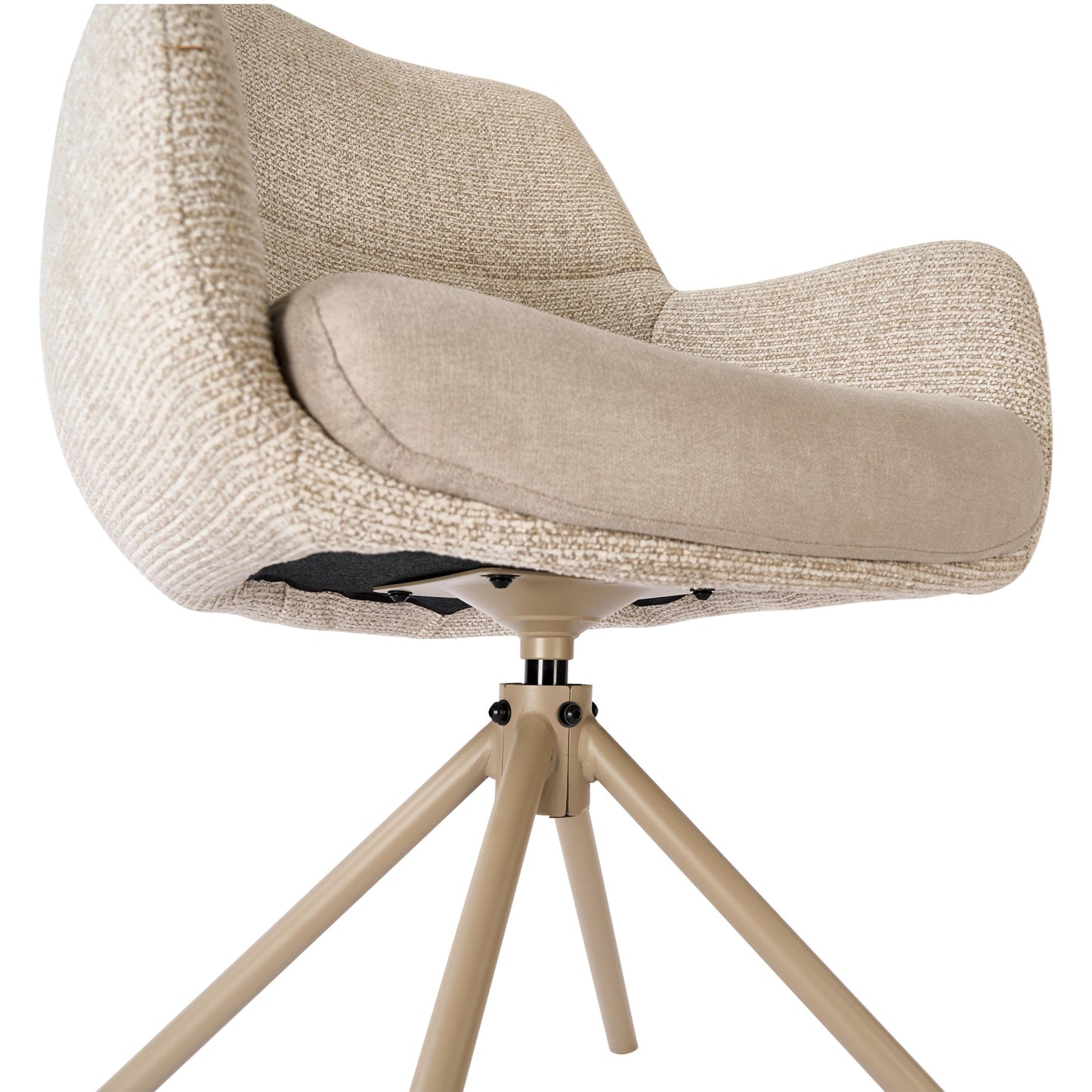 Rimini Tweed Natural Dining Chair