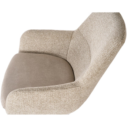 Rimini Tweed Natural Dining Chair