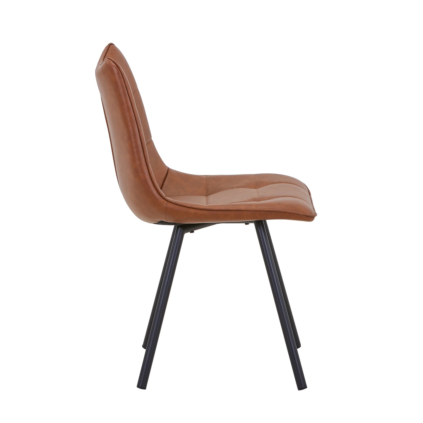Alnwick Leather Effect Tuscan Tan Dining Chair