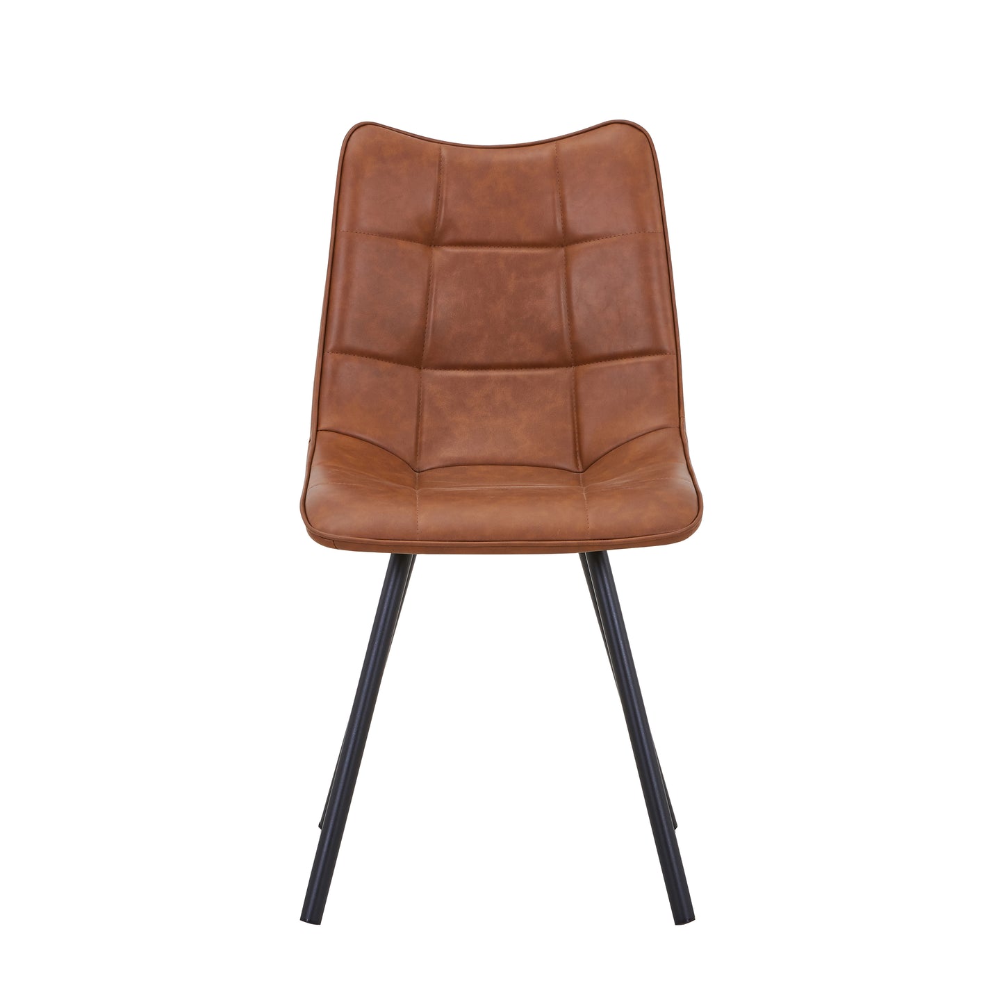 Alnwick Leather Effect Tuscan Tan Dining Chair