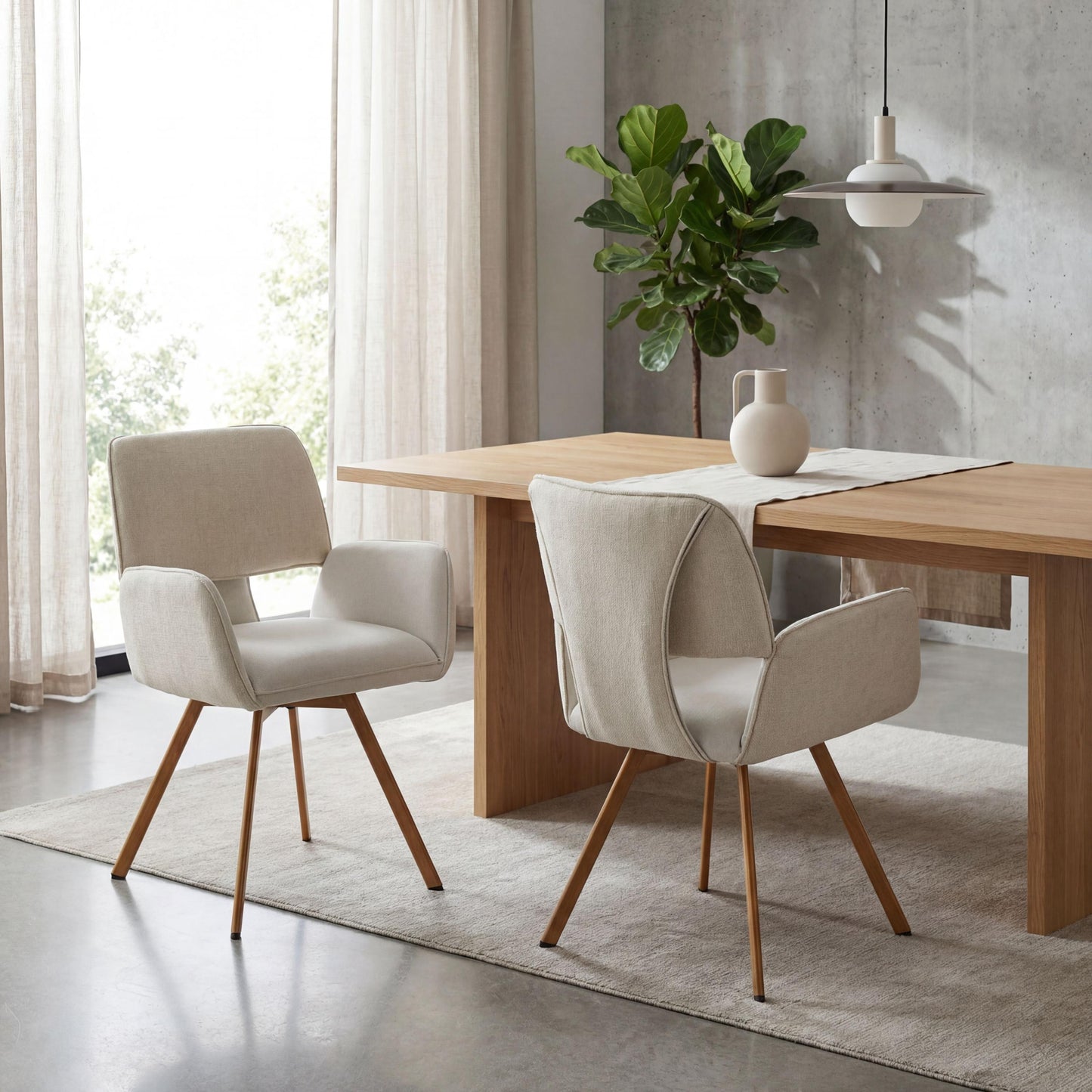 Panache Carver Natural Dining Chair