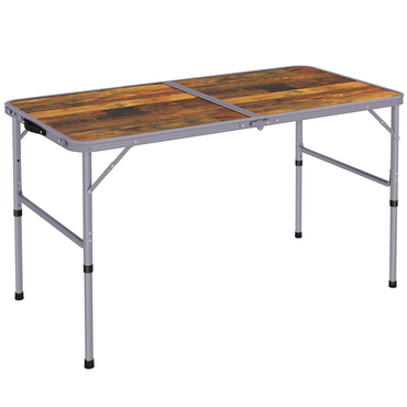 Esterno Portable Folding Picnic Table Outdoor Lightweight BBQ Party Aluminum