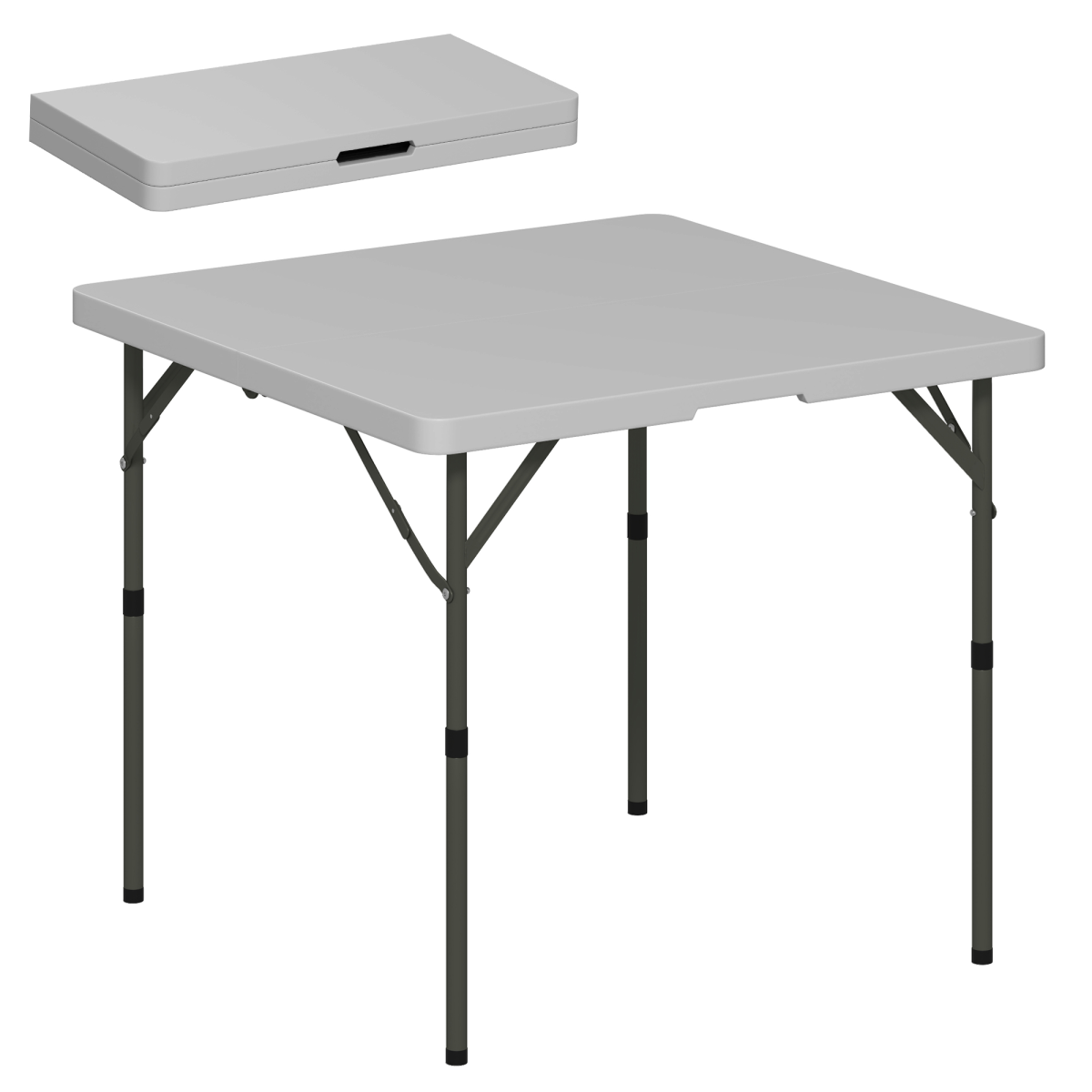 Esterno 3ft Folding Camping Table with 2 Adjustable Height